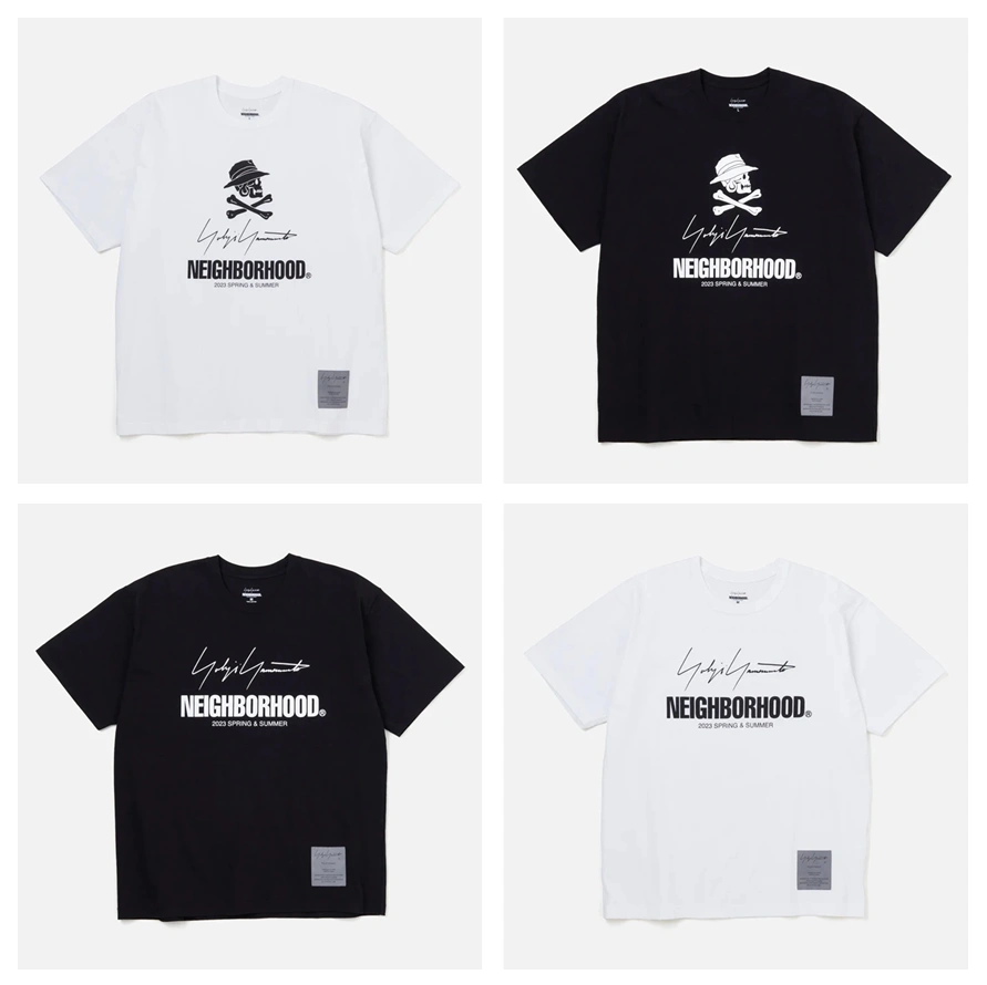 NEIGHBORHOOD YN . CREWNECK SS-1 . CO 白XL-