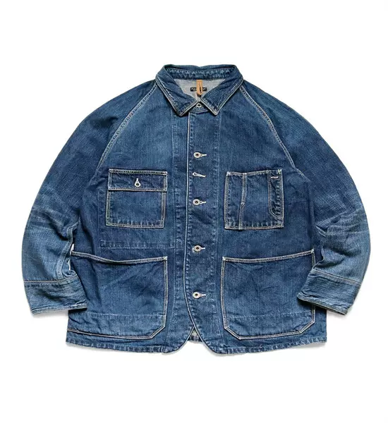 descendant TEAR DENIM JACKET