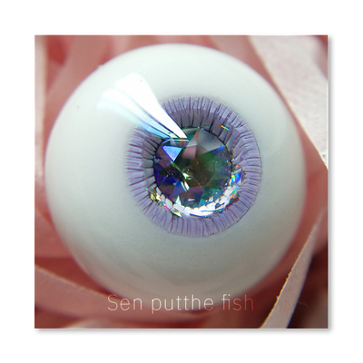 taobao agent -The Fish-Watching-homemade BJD resin eye gypsum Eye Drilling Three-dimensional Eye Pattern [Xueqing]