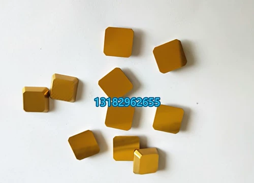 Чжучжоу жесткий сплав 45 ° Квадратный фрезерный лезвие.