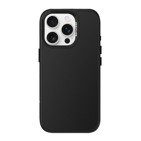 DEVILCASE Silver Streamlined Camera Tough Shockproof iPhone Case