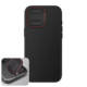 DEVILCASE Silver Streamlined Camera Tough Shockproof Phone Case for iPhone 17, 16, 15, 14 and 13
