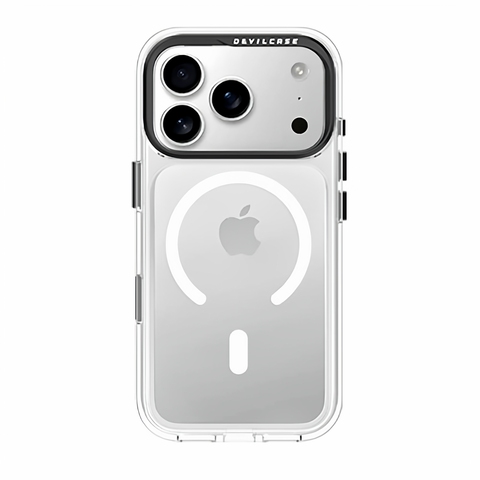 DEVILCASE iPhone17 Magsafe Transparent Clear TPU 17, 17 Air, 17 Pro, 17 Pro Max iPhone Case