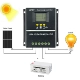 Контроллер на солнечной энергии, литиевые батарейки, 100A