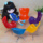 6-точечная детская 30-сантиметровая кукла-наряжалка Xiaobubing Xinyi mini furniture для девочек, игровой домик, игрушечное сиденье mini 2