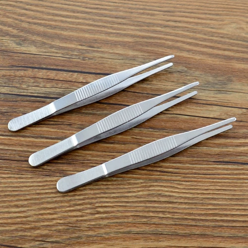 Универсальный пинцет из нержавеющей стали, аксессуар ручной работы, аксессуары, 12.5см