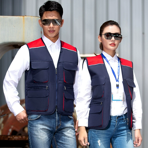 Жилет для работы, делается под заказ, с печатью вашего логотипа