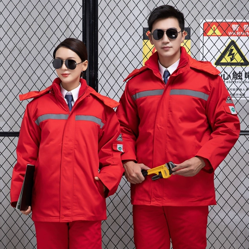 Антистатическая демисезонная зимняя куртка, пуховик для работы