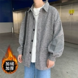 Tide, мужская осенняя шерстяная короткая куртка, оверсайз