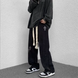 Tide, вельветовые штаны, свободный крой, оверсайз