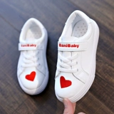Спортивная обувь, детская белая обувь, модные универсальные кроссовки, 2019, в корейском стиле, мягкая подошва