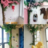 Моделирование и ложная кора Декоративная булочка Столб Огненные столбы подводные водопроводные трубы покрывают украшение творческих комнат в внутреннем балконе искусственный ландшафт