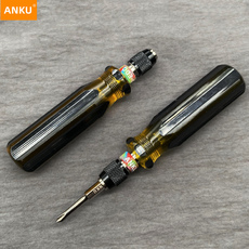 Отвертка 安酷螺丝刀十字螺丝刀6.35批头手柄多用螺丝刀手柄6.35多用螺丝刀