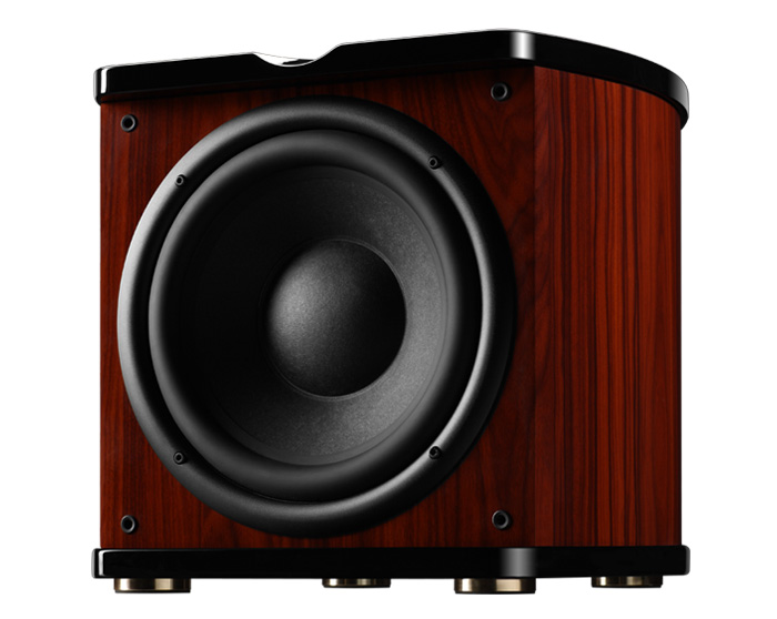 HIVI | HIWEI SUB10D HIGH -POWER HOME THEATRE ACTIVE SUBWOOFER ULTRA -BASS SERIES WOOD