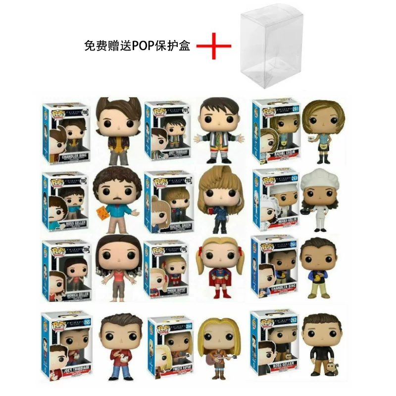 Американская драма Funko POP Старые друзья, Шестируйные друзья Рачелос Игрушка Мужчина