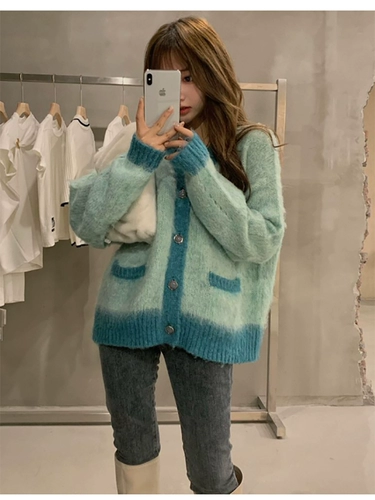 Сексуальный ретро свитер, куртка, 2021 года, в корейском стиле