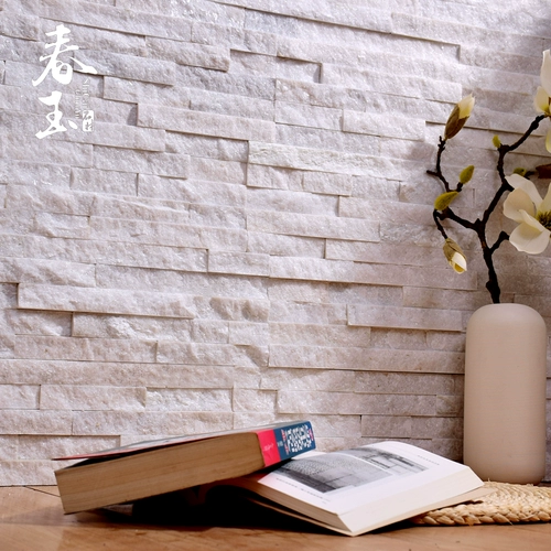 Натуральный белый кварцевый камень культурный камень