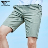 Septwolves, летние шорты для отдыха, шелковые штаны, 2020, свободный прямой крой