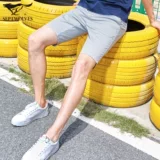 Septwolves, летние шорты для отдыха, шелковые штаны, 2020, свободный прямой крой