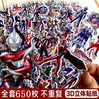 Ultra, Ультрамен Тига, наклейка, 3D