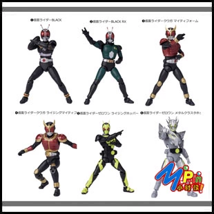 (Spot) Bandai Food and Play-xx Первая платформа Kamen Black Rx пусто I 01 агент