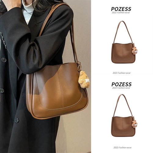 Вместительная и большая демисезонная небольшая дизайнерская сумка через плечо, сумка на одно плечо, изысканный стиль