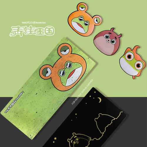 Олимпийская большая мультяшная мышка, милый настольный коврик, лягушка, увеличенная толщина, 5мм