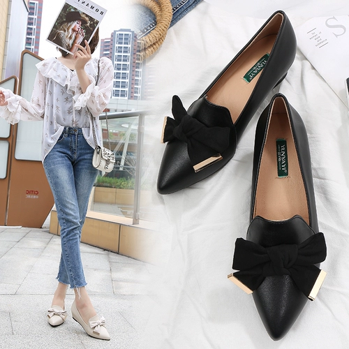 Высокая универсальная модная обувь с заостренным носом, туфли для кожаной обуви, коллекция 2021, в корейском стиле, популярно в интернете