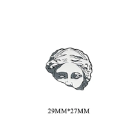 Скульптура половина лица