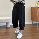 Летние тонкие штаны, большой размер, оверсайз, свободный крой
