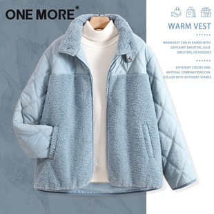 onemore品牌羊羔毛棉服
