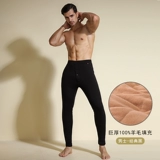 Удерживающие тепло утепленные шерстяные дорожные зимние штаны, увеличенная толщина