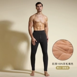 Удерживающие тепло утепленные шерстяные дорожные зимние штаны, увеличенная толщина