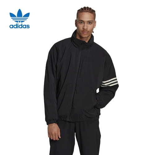 Adidas, демисезонный пуховик, ветрозащитная удерживающая тепло куртка