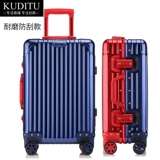 Металлический универсальный чемодан, увеличенная толщина, алюминиево-магниевый сплав, 22 дюймов, 32, 20 дюймов