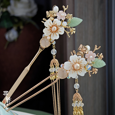 taobao agent Genuine Chinese hairpin, classic hair accessory, Hanfu, fresh cheongsam, cleaner