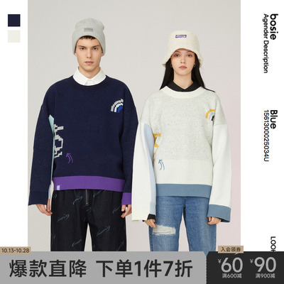 taobao agent Spring quality comfortable knitted sweater, trend of season