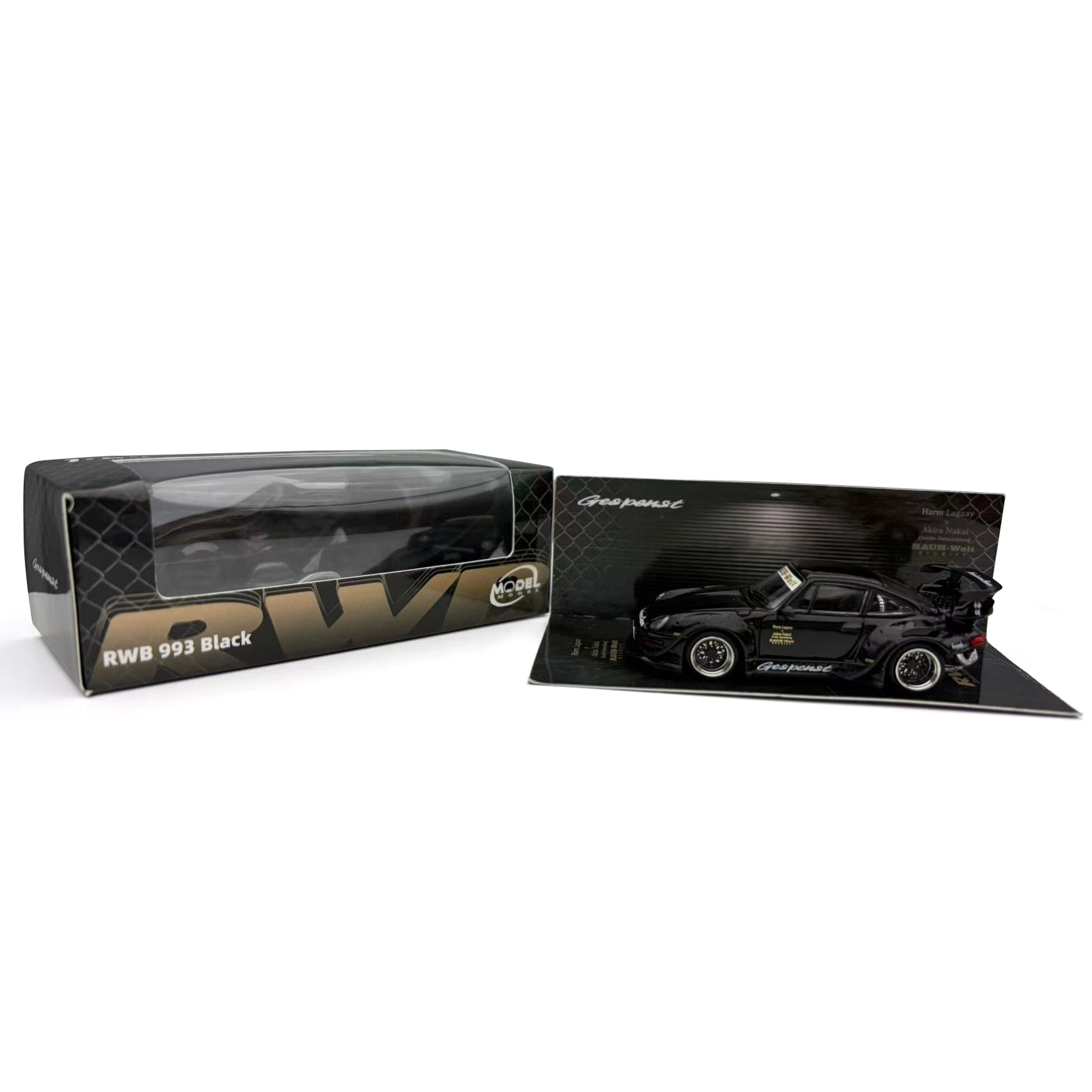 Porsche RWB 911 930 Valentine's Day Christmas Gift MC MM1:64 Alloy