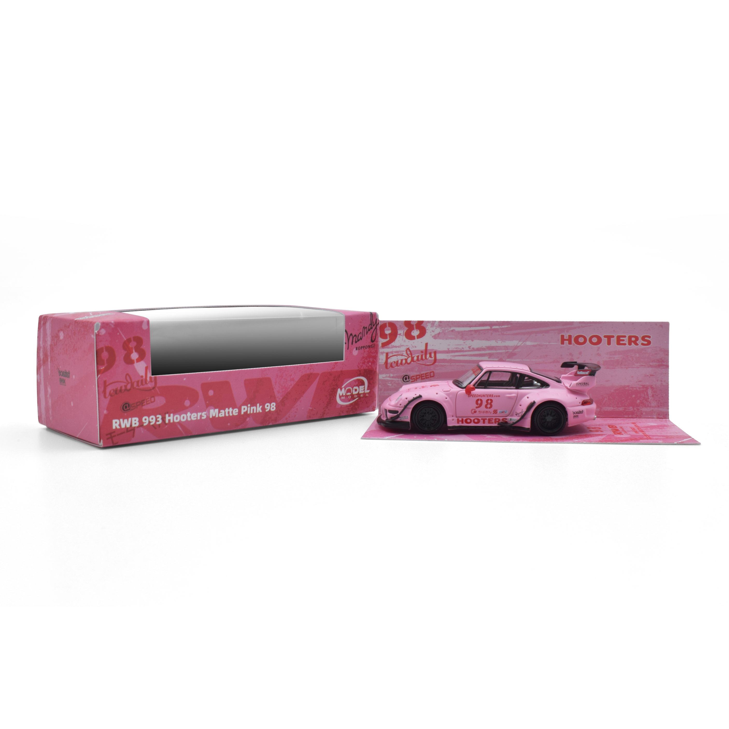 Porsche RWB 911 930 Valentine's Day Christmas Gift MC MM1:64 Alloy