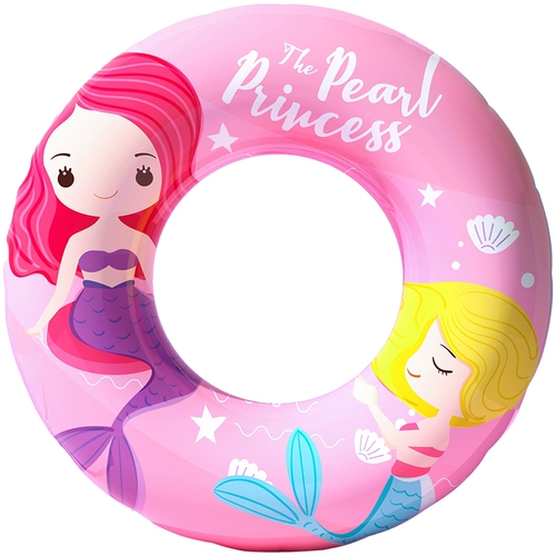 Мультяшный надувной плавательный круг для начинающих, увеличенная толщина, защита от опрокидывания