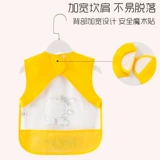 Детский водонепроницаемый нагрудник для еды подходит для мужчин и женщин, летний фартук без рукавов, анти-грязь, с карманом