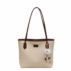 Сумка 大容量包包女2024新款小众上班单肩包高级感大学生上课通勤托特包