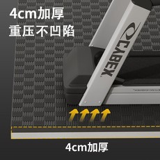 Покрытие для спортплощадок 健身房地垫隔音减震运动地板防震大面积静音楼层地胶橡胶地毯家用