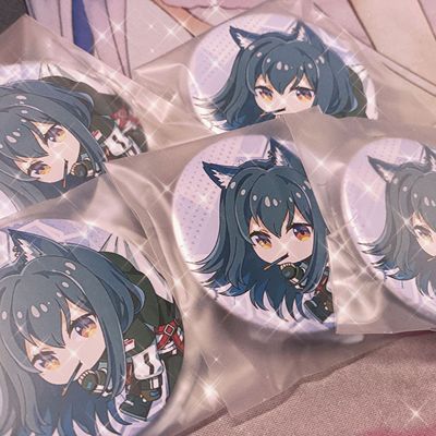 taobao agent [Buy Tomorrow's Ark, Cascus Cold Winter Letter Make Character Badge] Cold Winter Credit Q Version Bar Gift