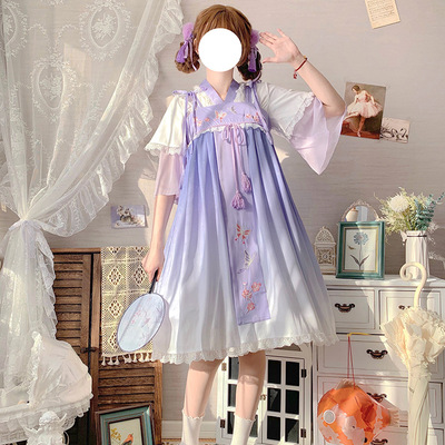 taobao agent Genuine summer dress, Lolita style, Chinese style
