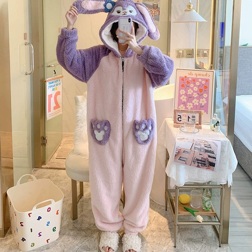 Паджама женский коралловый бархат может быть обречен,  迩 迩 迩 迩 迩 迩 плюс бархатная защита