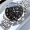 Швейцарская стальная лента Серебряный черный гарантийный 10 лет / Hawley / Star Devision Официальный оригинал - гарантия качества