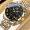 Швейцарская стальная лента с золотой и черной гарантией на 10 лет / Hawley / Star Devision Официальный оригинал - гарантия качества