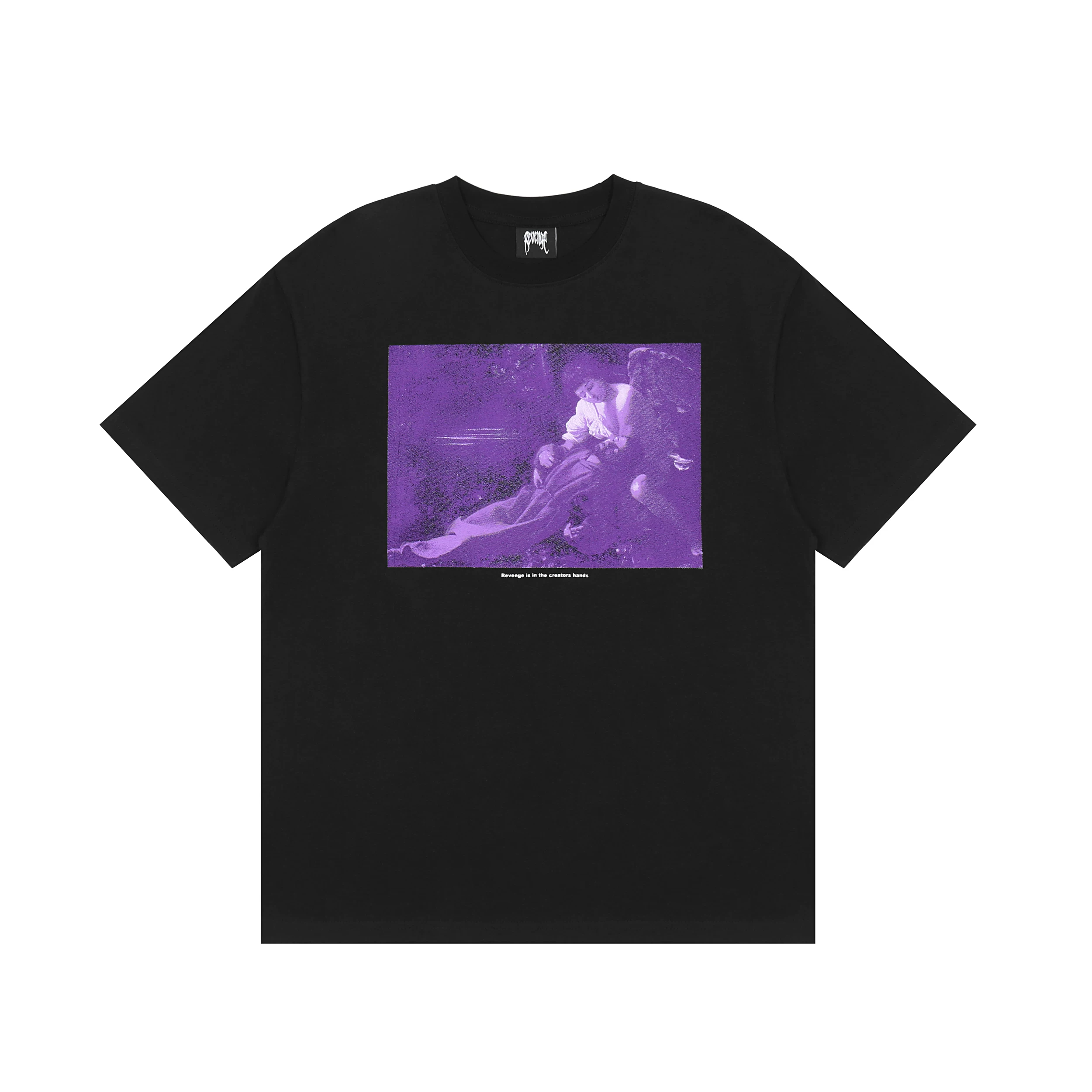 [Spot] Ревендж "ST Francis" футболка с короткими рукавами свободного кроя бренд Saint -Francis tide loose short -sleeved T -shirt
