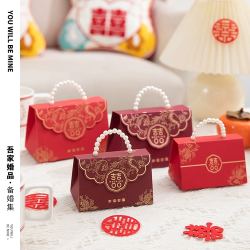 Портативная брендовая подарочная коробка из жемчуга, для подружки невесты